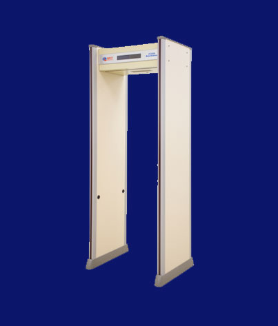 通过式⾦属探测安检⻔